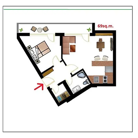 Lägenhet Super Luxury